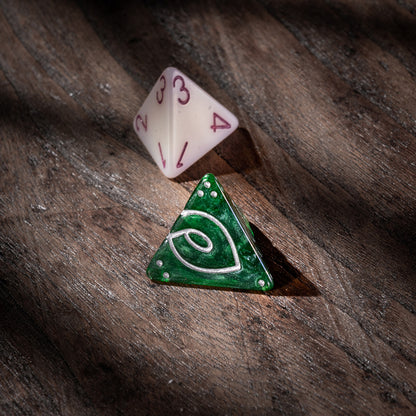 D4 & D8 Knot Dice - Small Tetrahedron