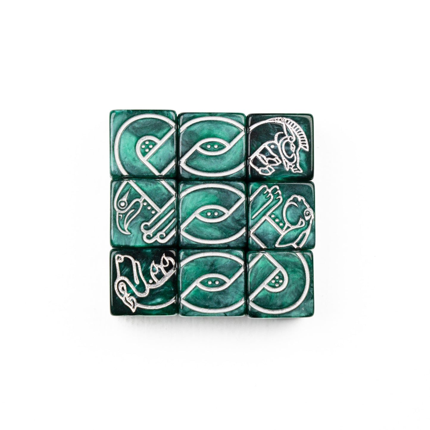 Celtic Animals Knot Dice Set